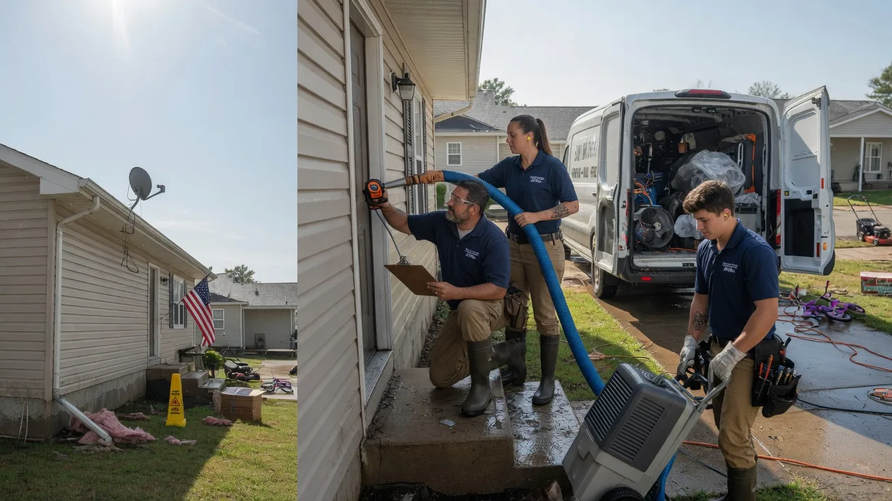 Ceiling Water Damage Restoration in Meadow, UT near me